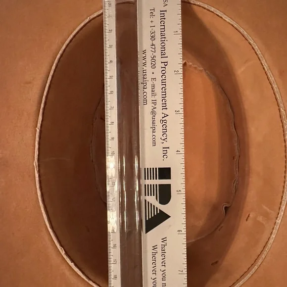 Men’s M Cowboy Hat Made in Mexico NWOT - Picture 6 of 6